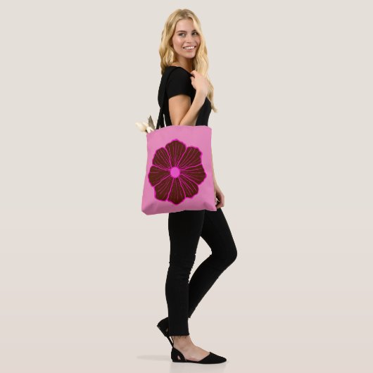 Hawaiian Flower Canvas tas Gift (Op model)