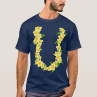 Hawaiian Flower Chain Tropical Summer Vacation Lei