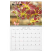 Hawaiian Flower & Orchid Calendar Kalender (Mar 2026)