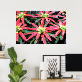 Hawaiian Flower Poster (Thuiskantoor)