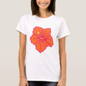 Hawaiian Flower T-shirt (Voorkant)