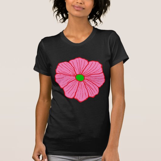 Hawaiian Flower T-shirt (Voorkant)