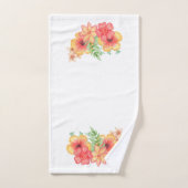 Hawaiian Flowers Bad Handdoek (Handdoek)