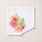 Hawaiian Flowers Bad Handdoek (Wasdoekje)