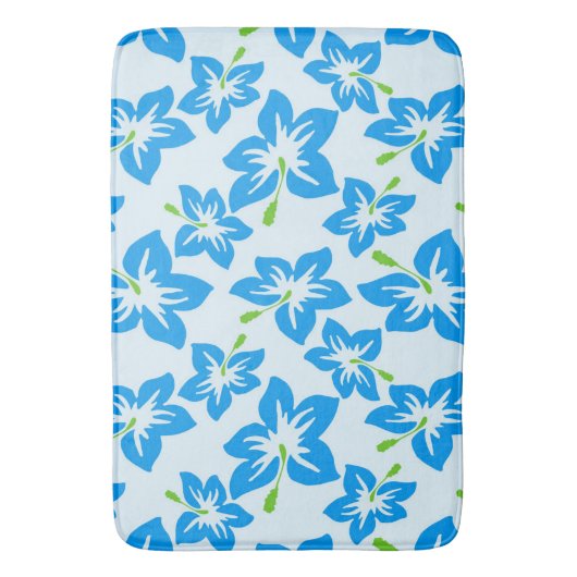 Hawaiian Flowers Badmat (Voorkant Verticaal)