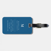 Hawaiian Flowers Bagagelabel (Achterkant horizontaal)