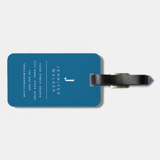 Hawaiian Flowers Bagagelabels (Achterkant horizontaal)