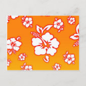 Hawaiian Flowers Briefkaart (Voorkant)