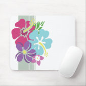 Hawaiian Flowers Mousepad Muismat (Met muis)
