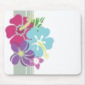 Hawaiian Flowers Mousepad Muismat (Voorkant)