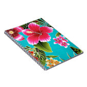 Hawaiian Flowers Notitieboek (Rechterzijde)