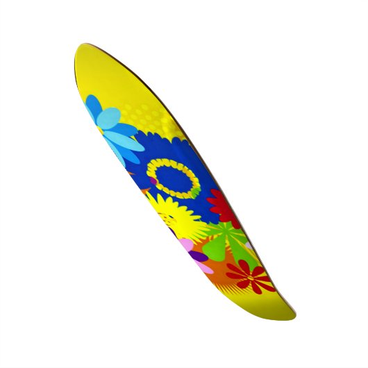 Hawaiian Flowers Penny Custom Pro Lange Board Persoonlijk Skateboard (Voorkant)
