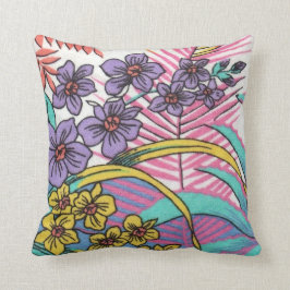 Hawaiian Flowers Pillow Kussen