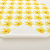 Hawaiian Flowers Sherpa Deken (3/4)