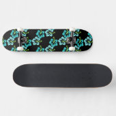 Hawaiian Flowers Skateboard (Horizontaal)