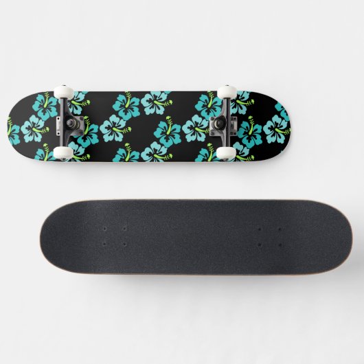 Hawaiian Flowers Skateboard (Horizontaal)