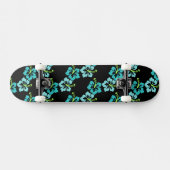 Hawaiian Flowers Skateboard (Horizontaal)