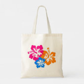 Hawaiian Flowers Tote Bag (Achterkant)
