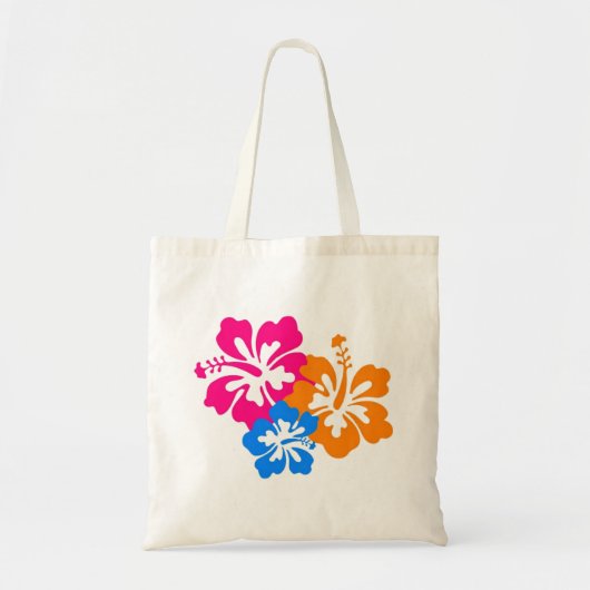 Hawaiian Flowers Tote Bag (Voorkant)