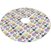 Hawaiian Foods Loco Moco Ahi Tuna Poké Musubi Kerstboom Rok (Gekanteld)