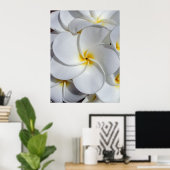 Hawaiian Frangipani Poster (Thuiskantoor)