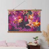 Hawaiian Frenzy Bloemen Hangend Wandkleed (Slaapkamer)