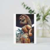 Hawaiian Fury Briefkaart (Staand voorkant)