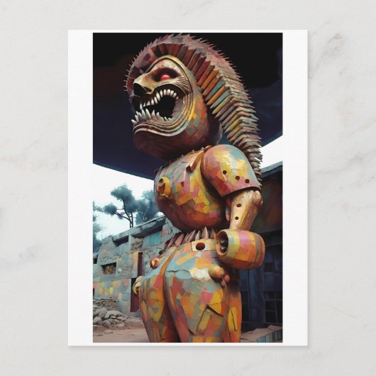 Hawaiian Fury Briefkaart (Voorkant)