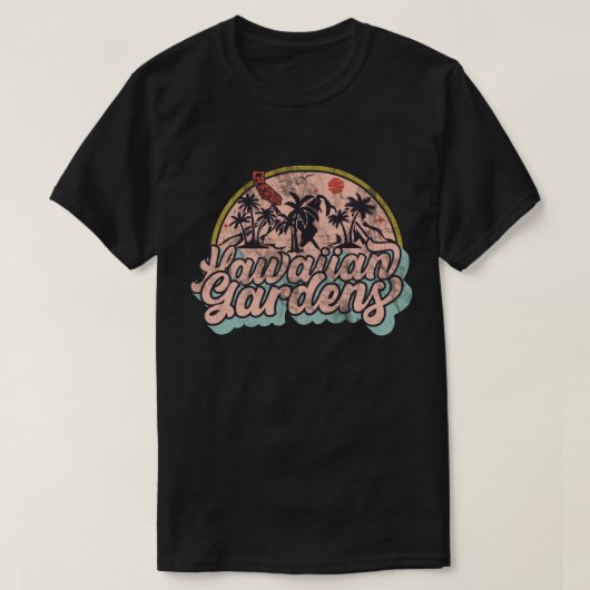 Hawaiian Gardens, Californië T-shirt (Design voorkant)
