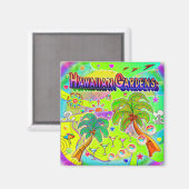 Hawaiian Gardens Mind Focus Magnet (Voorkant / Achterkant)
