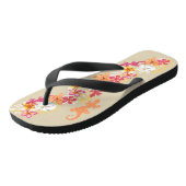 Hawaiian Gecko Party Teenslippers (Schuin)