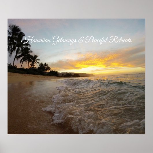 Hawaiian getaway Poster (Voorkant)