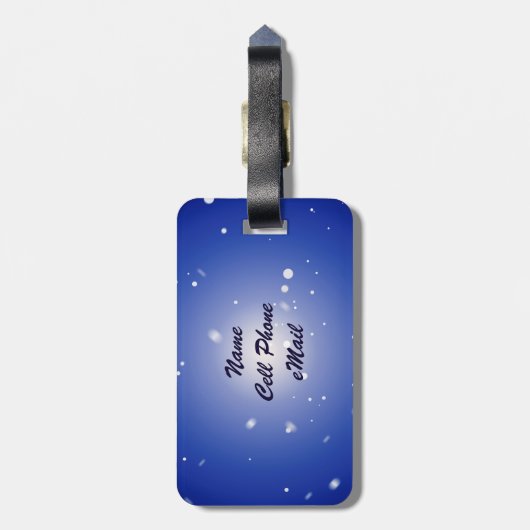 Hawaiian Gingerbrood Koekjes en Snoep 2.0 Bagagelabel (Achterkant verticaal)