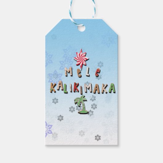 Hawaiian Gingerbrood Koekjes en Snoep 2.0 Cadeaulabel (Voorkant)