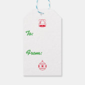 Hawaiian Gingerbrood Koekjes en Snoep 2.0 Cadeaulabel (Achterkant)