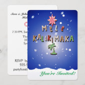 Hawaiian Gingerbrood Koekjes en Snoep 2.0 Kaart (Voorkant / Achterkant)