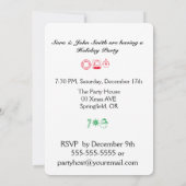 Hawaiian Gingerbrood Koekjes en Snoep 2.0 Kaart (Achterkant)