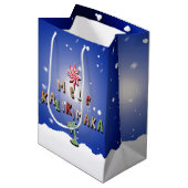 Hawaiian Gingerbrood Koekjes en Snoep 2.0 Medium Cadeauzakje (Voorkant Gekanteld)