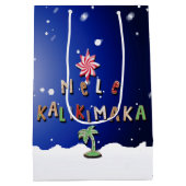 Hawaiian Gingerbrood Koekjes en Snoep 2.0 Medium Cadeauzakje (Achterkant)