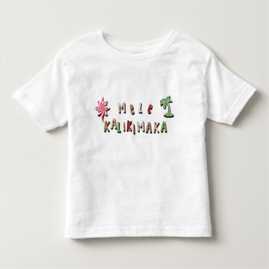 Hawaiian Gingerbrood Koekjes en Snoep Kinder Shirts (Voorkant)