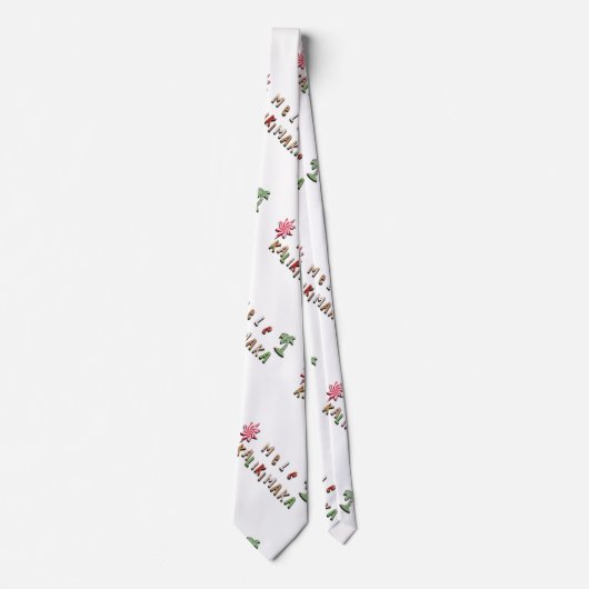 Hawaiian Gingerbrood Koekjes en Snoep Stropdas (Voorkant)