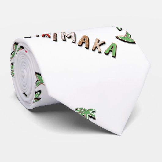 Hawaiian Gingerbrood Koekjes en Snoep Stropdas (Opgerold)