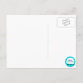 Hawaiian Girl Briefkaart (Achterkant)