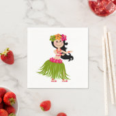 Hawaiian Girl Servet (Insitu)