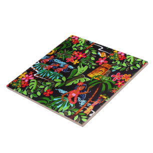 Hawaiian Girls Tegeltje