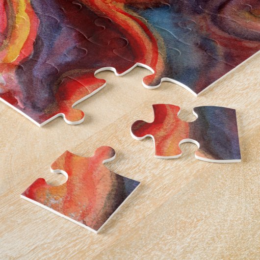 Hawaiian Goddess Pele Puzzles Legpuzzel (Zijkant)