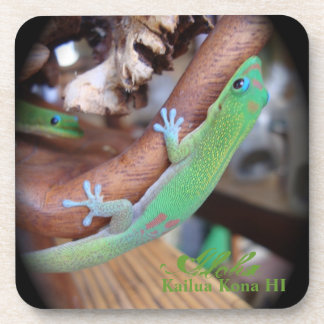 Hawaiian Gold Dust Gecko Onderzetters
