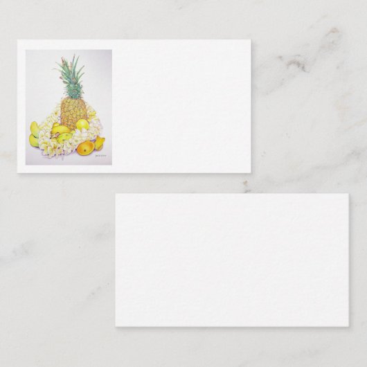 Hawaiian Gold Visitekaartje (Voorkant / Achterkant)