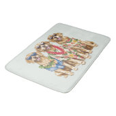 Hawaiian Golden Retriever Dogs Flower Lei Badmat (Gekanteld)