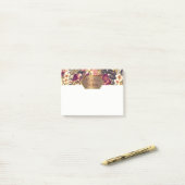 Hawaiian Golden Tropics Elegant  Modern Post-it® Notes (Op bureau)